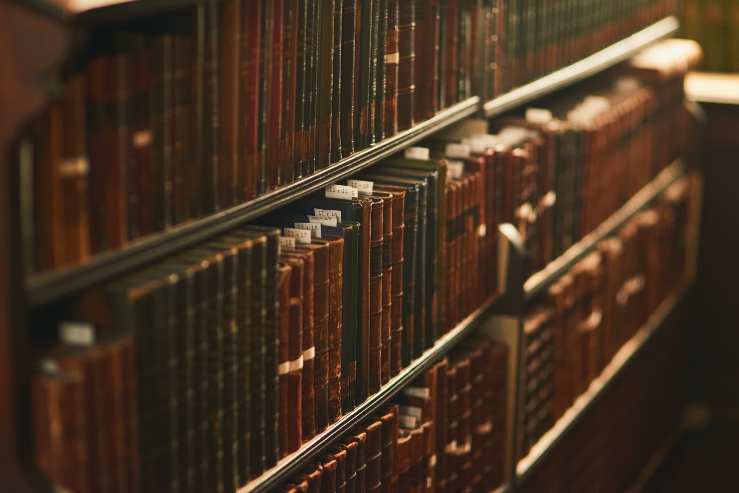 Take your pick — vintage library books